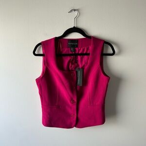 Christian Lacroix pink sleeveless top/vest top